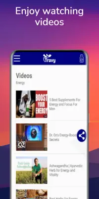 TRAVY USA Herbs, Recipe, Food & Supplements android App screenshot 2