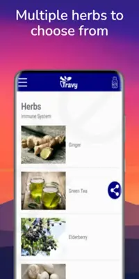 TRAVY USA Herbs, Recipe, Food & Supplements android App screenshot 3